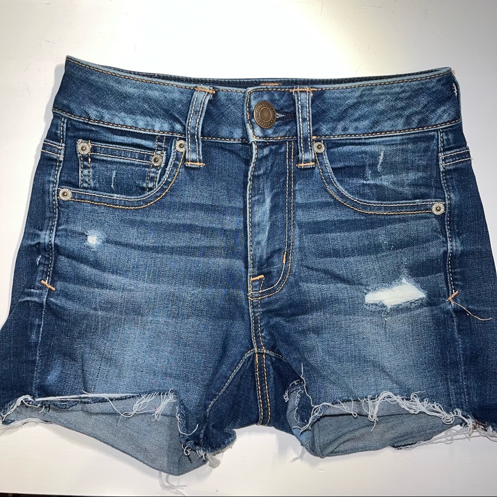 American eagle jean shorts